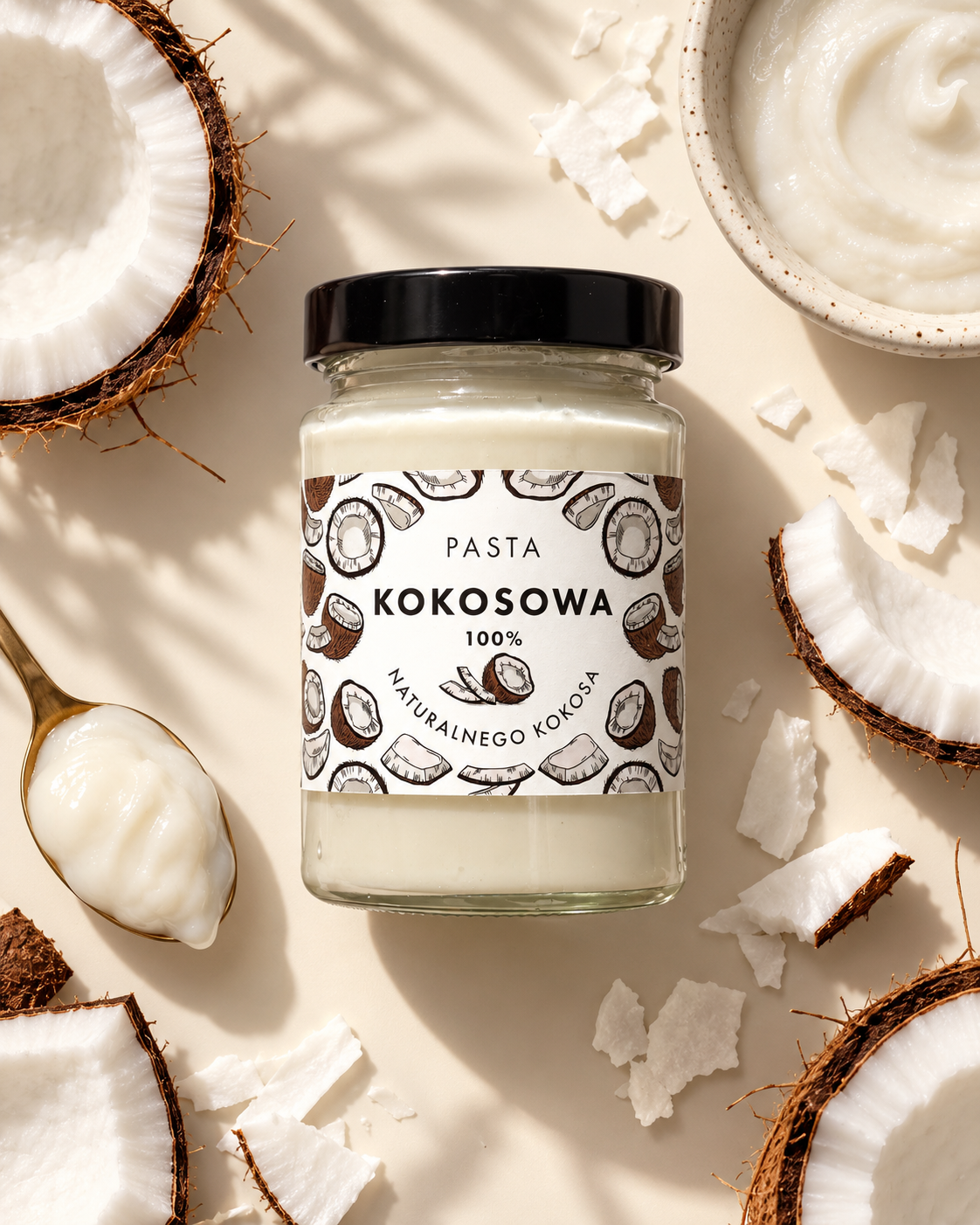 Pasta kokosowa - 300 g
