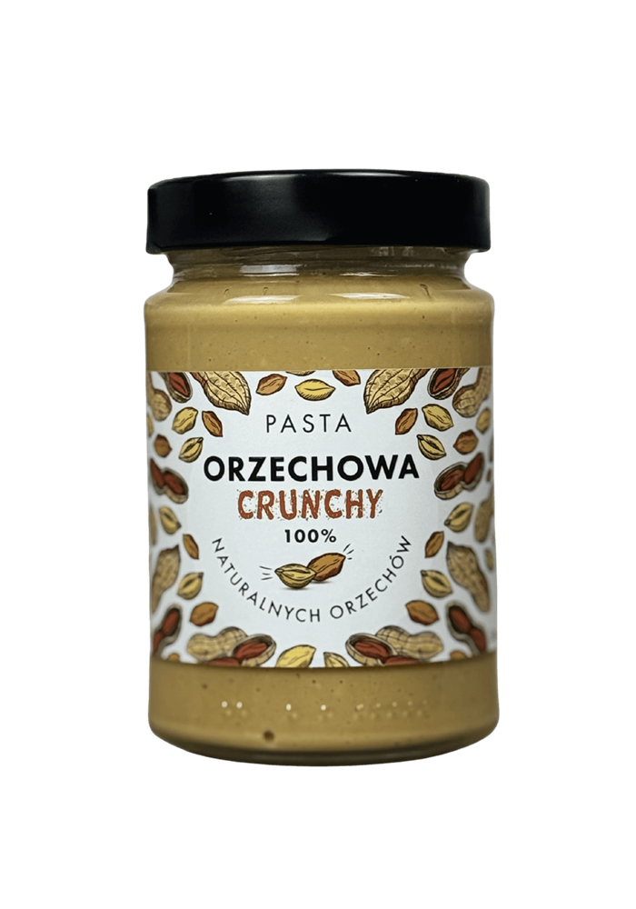 Pasta orzechowa (arachidowa) CRUNCHY 300 g